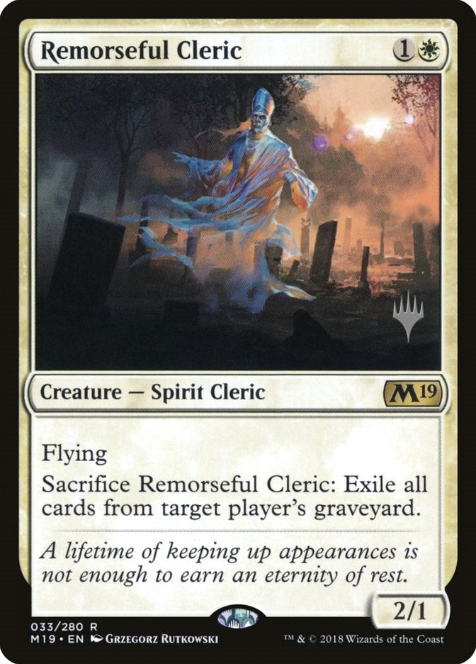 Image for Remorseful Cleric (33) (PPM20) - Magic: The Gathering