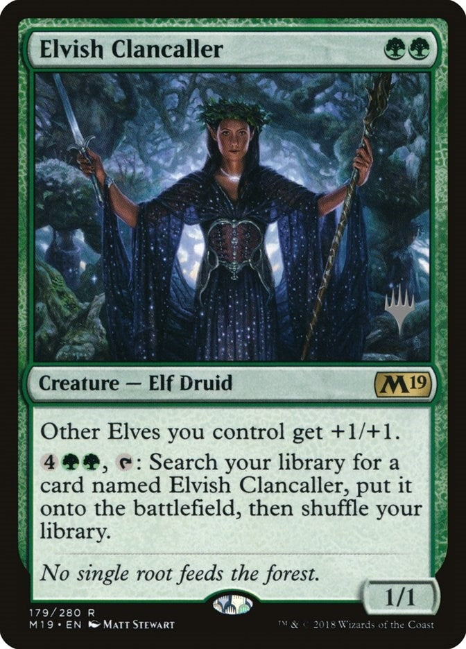 Image for Elvish Clancaller (179) (PPM20) - Magic: The Gathering