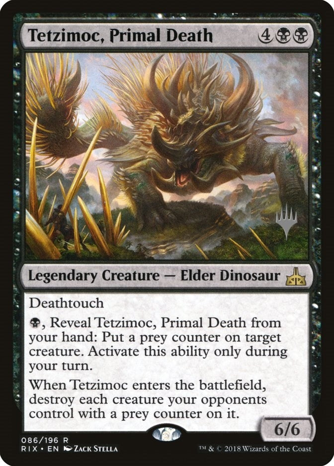 Image for Tetzimoc, Primal Death (86) (PPM20) - Magic: The Gathering