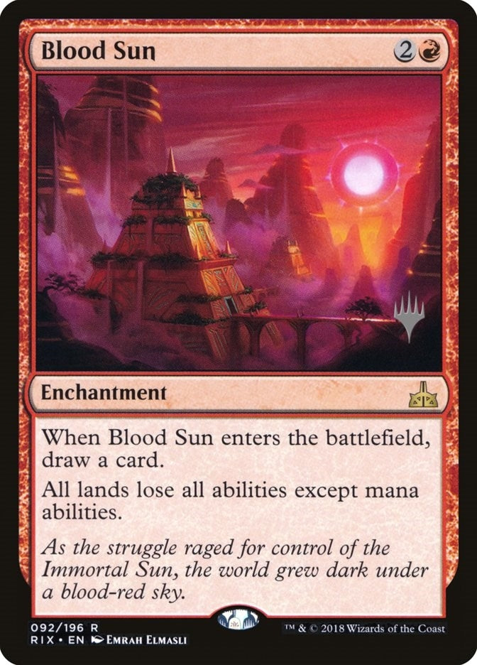 Image for Blood Sun (92) (PPM20) - Magic: The Gathering