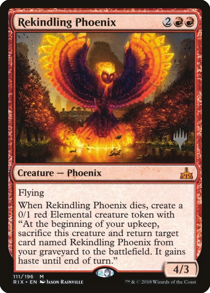Image for Rekindling Phoenix (111) (PPM20) - Magic: The Gathering