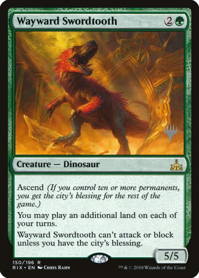 Image for Wayward Swordtooth (150) (PPM20) - Magic: The Gathering