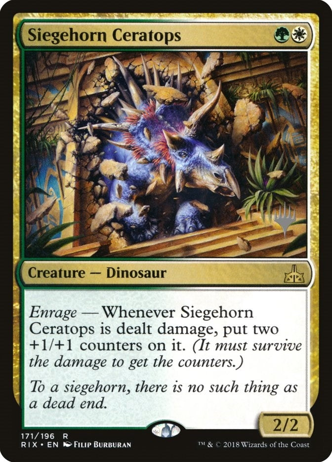 Image for Siegehorn Ceratops (171) (PPM20) - Magic: The Gathering