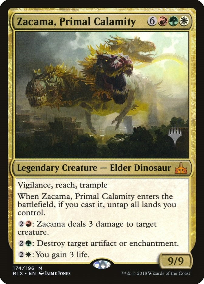 Image for Zacama, Primal Calamity (174) (PPM20) - Magic: The Gathering