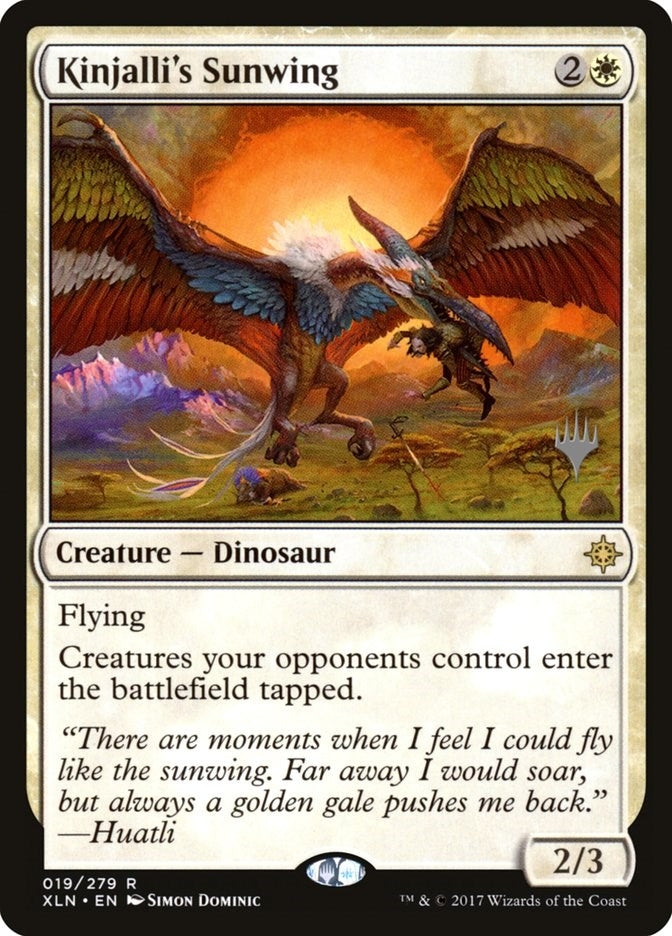 Image for Kinjalli's Sunwing (19) (PPM20) - Magic: The Gathering