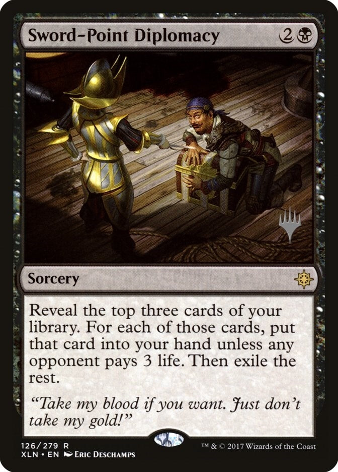 Image for Sword-Point Diplomacy (126) (PPM20) - Magic: The Gathering