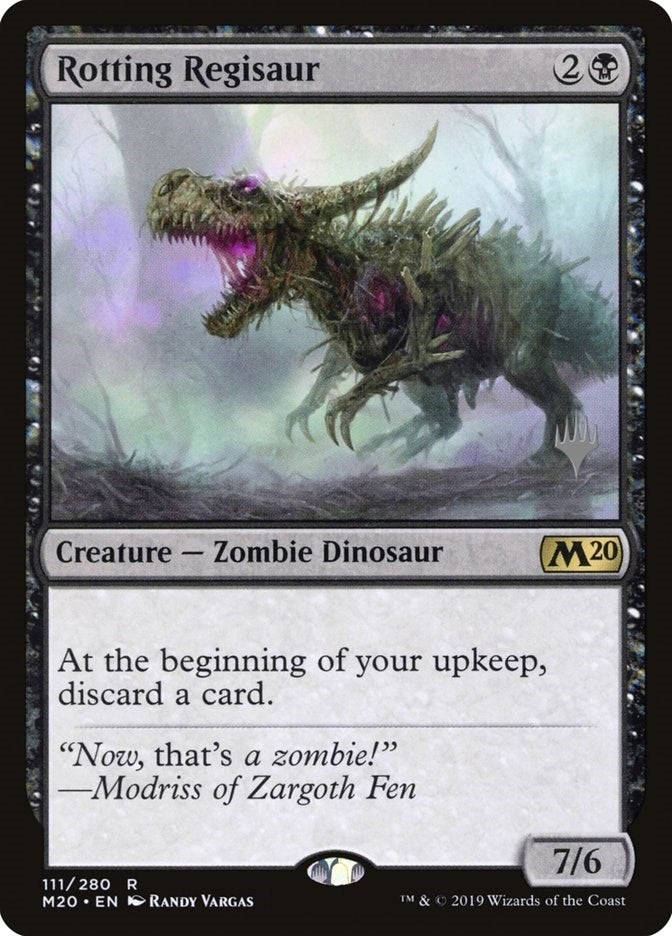 Image for Rotting Regisaur (111) (PPM20) - Magic: The Gathering