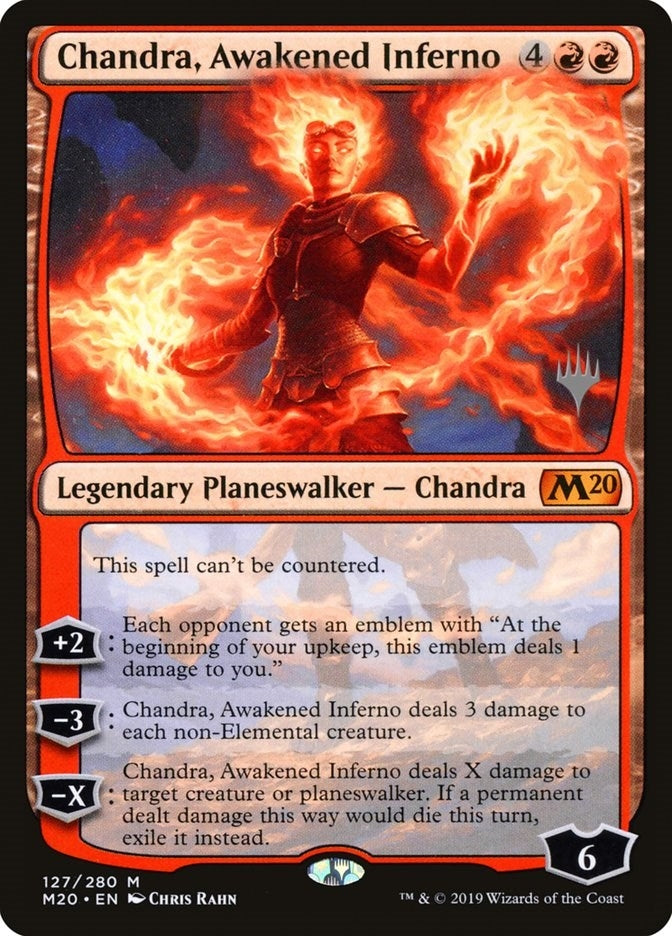 Image for Chandra, Awakened Inferno (127) (PPM20) - Magic: The Gathering