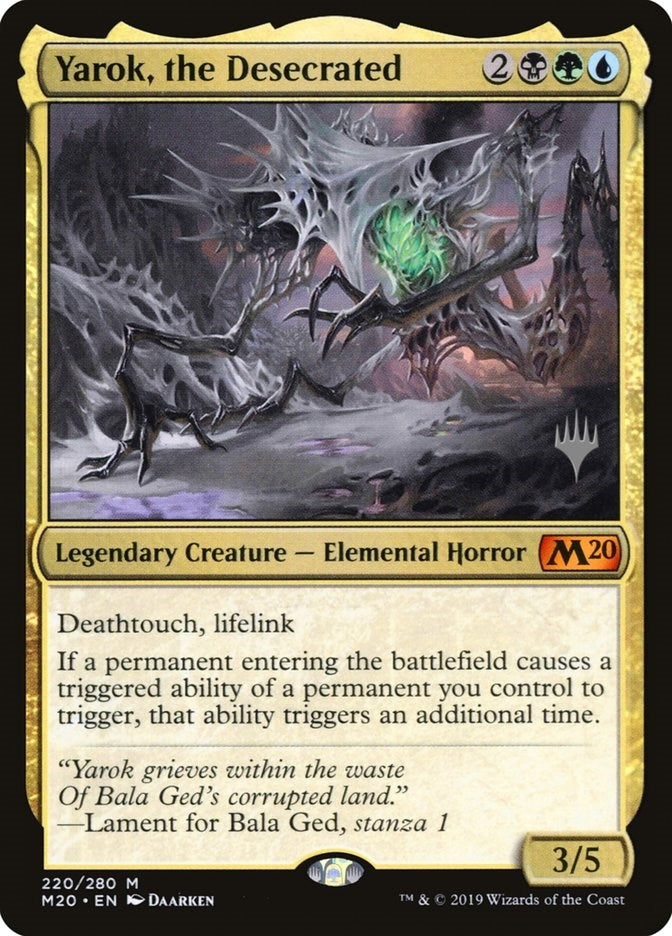 Image for Yarok, the Desecrated (220) (PPM20) - Magic: The Gathering