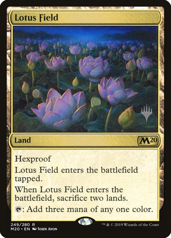 Image for Lotus Field (249) (PPM20) - Magic: The Gathering