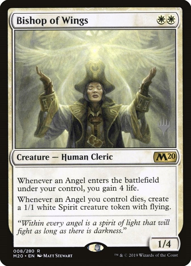 Image for Bishop of Wings (8) (PPM20) - Magic: The Gathering
