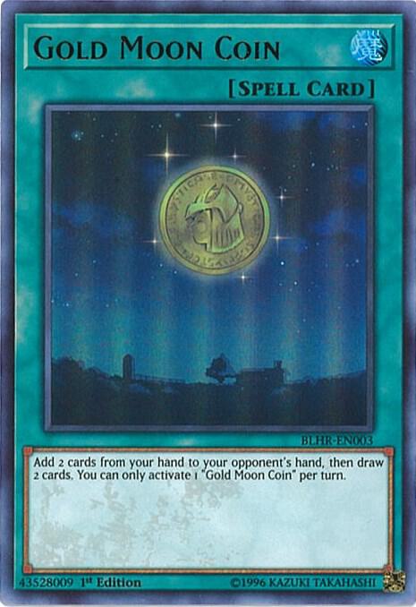 Gold Moon Coin (BLHR-EN003) (BLHR)
