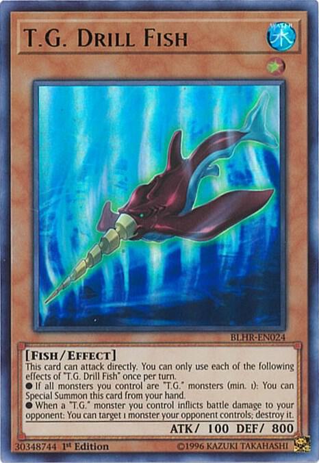 T.G. Drill Fish (BLHR-EN024) (BLHR)