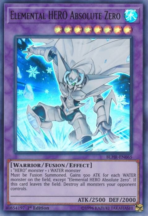 Elemental HERO Absolute Zero (BLHR-EN065) (BLHR)
