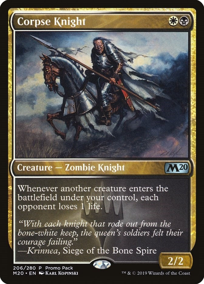 Image for Corpse Knight (206) (PPM20) - Magic: The Gathering