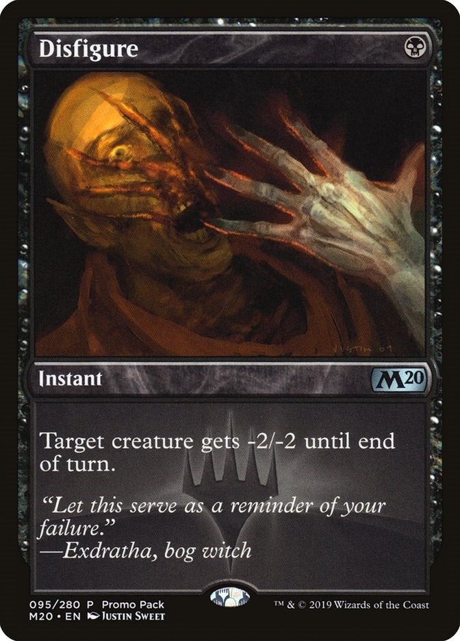 Image for Disfigure (95) (PPM20) - Magic: The Gathering
