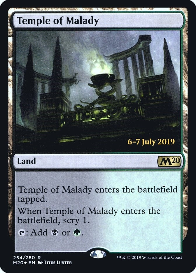 Temple of Malady (M20) (254) (PRE)