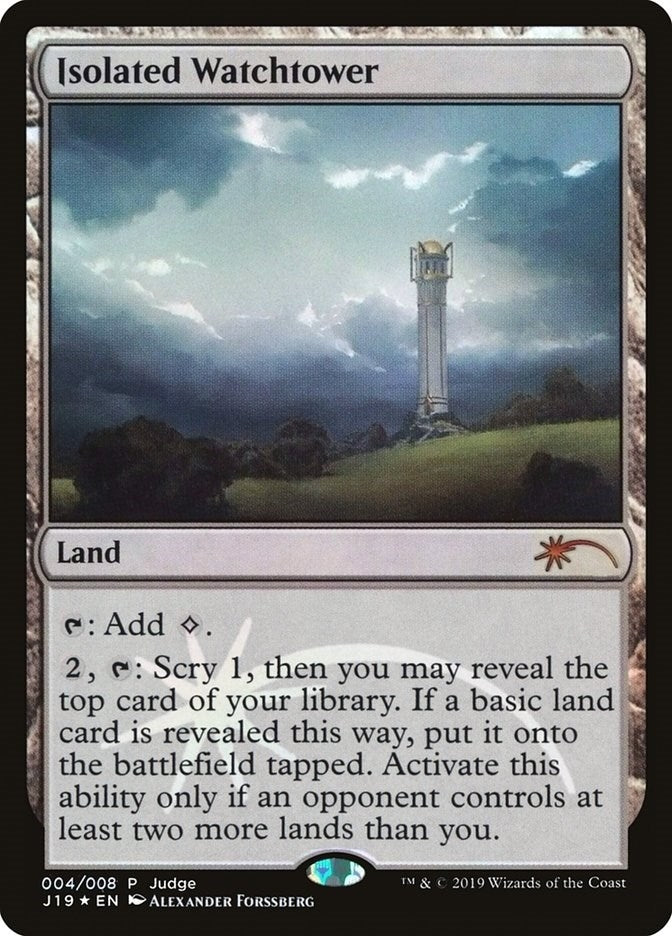 Image for Isolated Watchtower (4) (JDG) - Magic: The Gathering