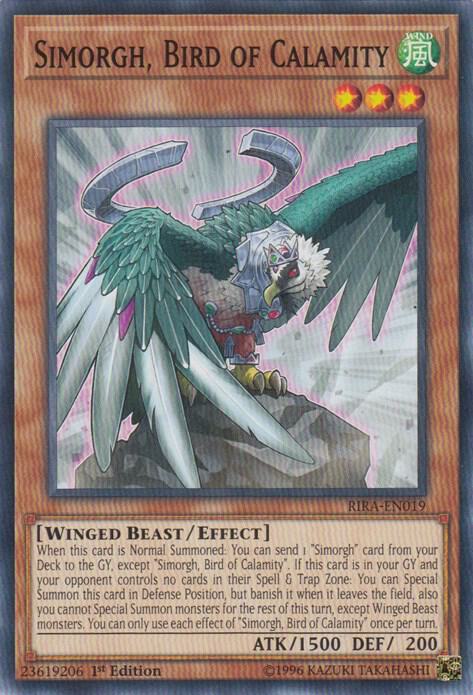 Simorgh, Bird of Calamity (RIRA-EN019) (RIRA)