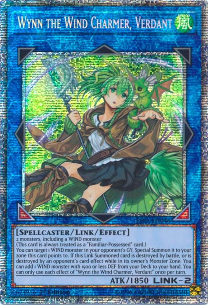 Wynn the Wind Charmer, Verdant (Starlight Rare) (RIRA-EN046) (RIRA)