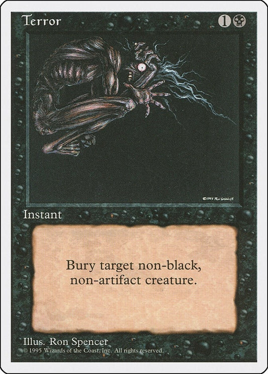 Image for Terror (4ED) - Magic: The Gathering