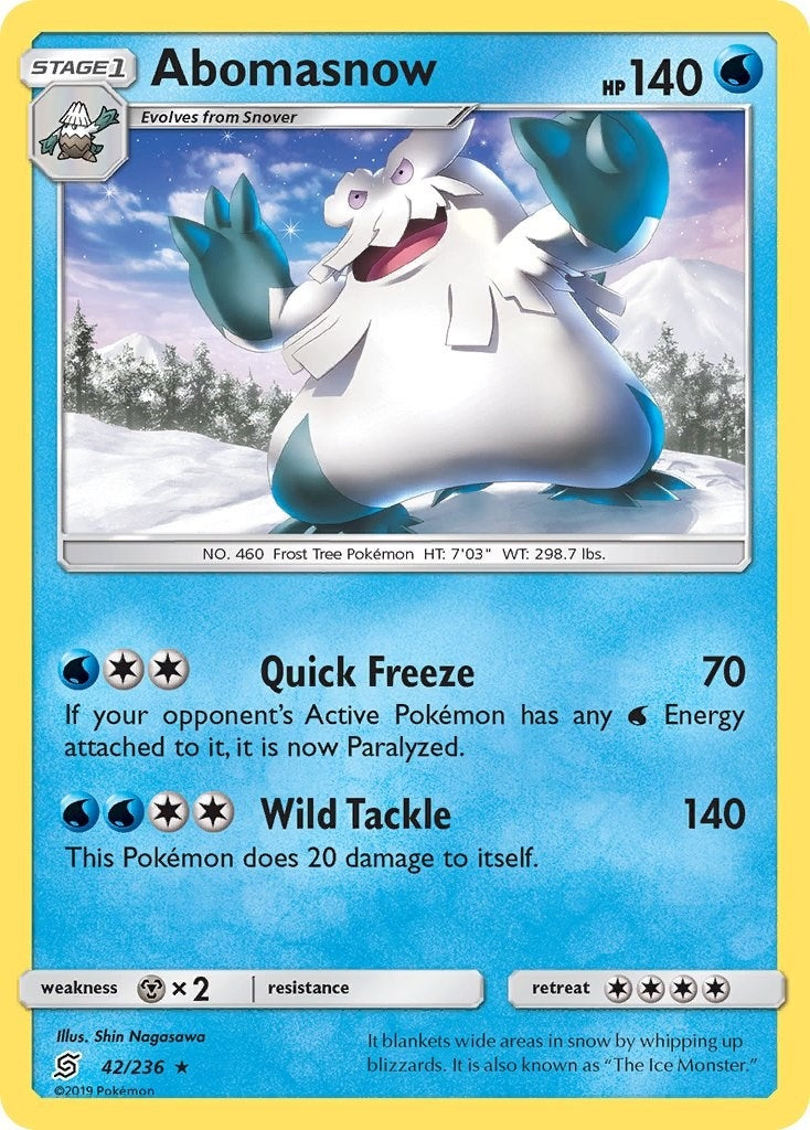 Abomasnow (42/236) (SM11)