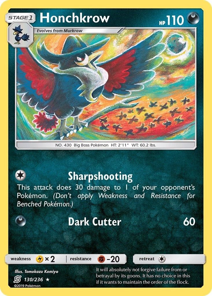 Honchkrow (130/236) (SM11)