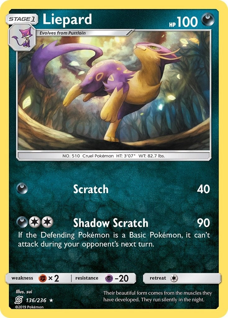Liepard (136/236) (SM11)