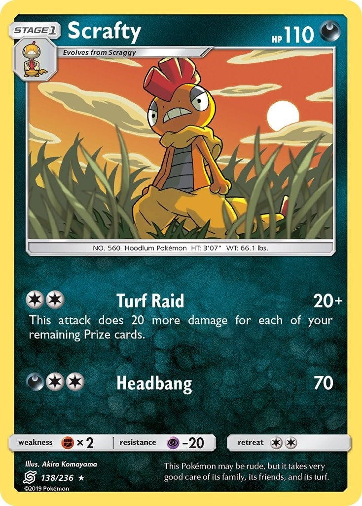 Scrafty (138/236) (SM11)