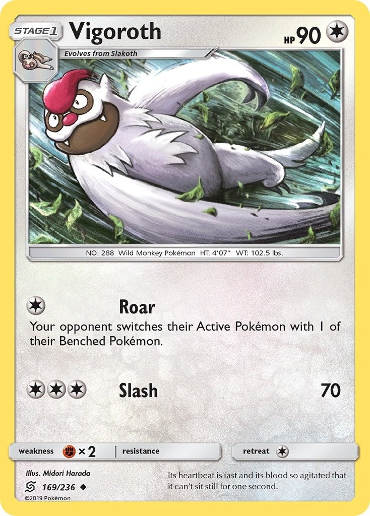 Vigoroth (169/236) (SM11)