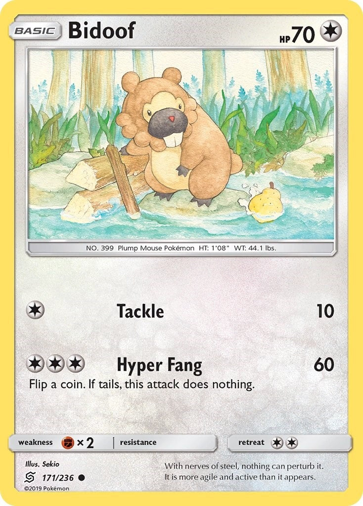 Bidoof (171/236) (SM11)