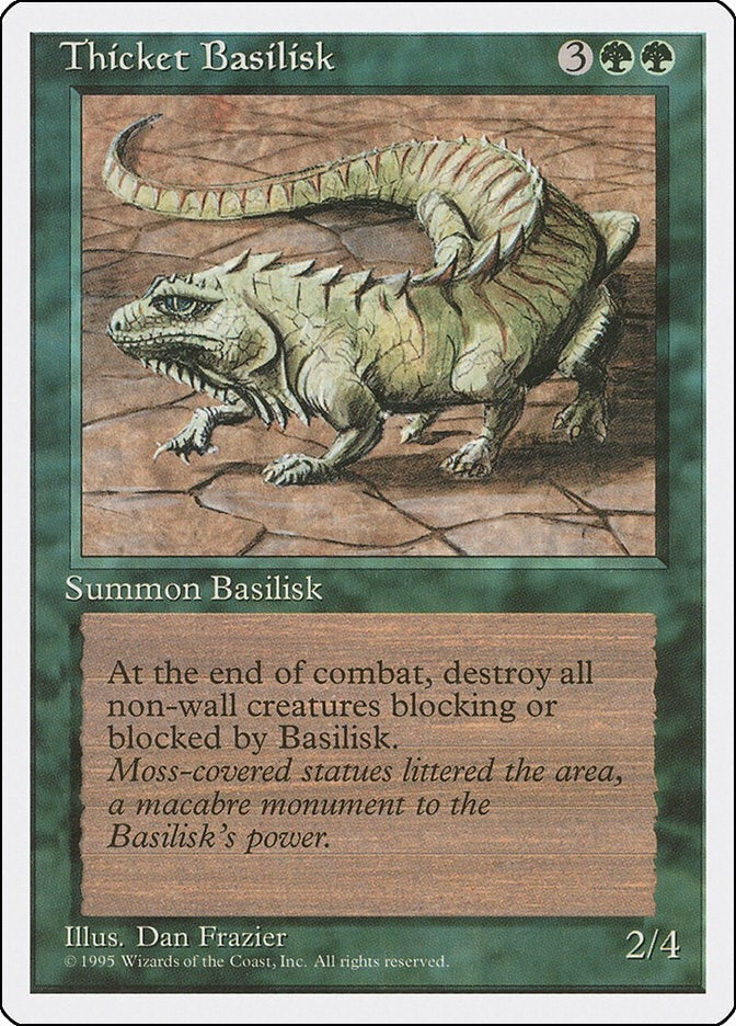 Thicket Basilisk (4ED)