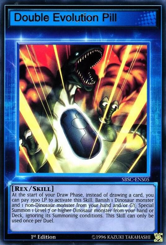 Double Evolution Pill (Skill Card) (SBSC-ENS05) (SBSC)