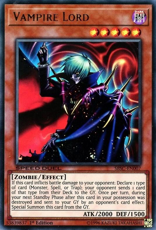 Vampire Lord (SBSC-EN007) (SBSC)