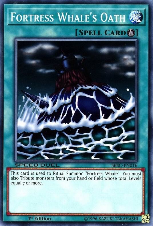 Fortress Whale's Oath (SBSC-EN016) (SBSC)