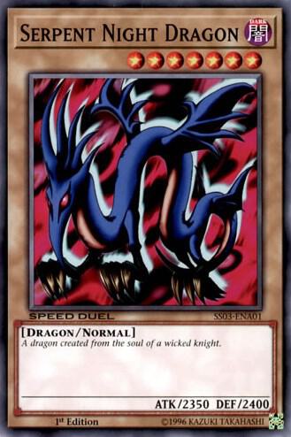 Serpent Night Dragon (SS03-ENA01) (SS03)