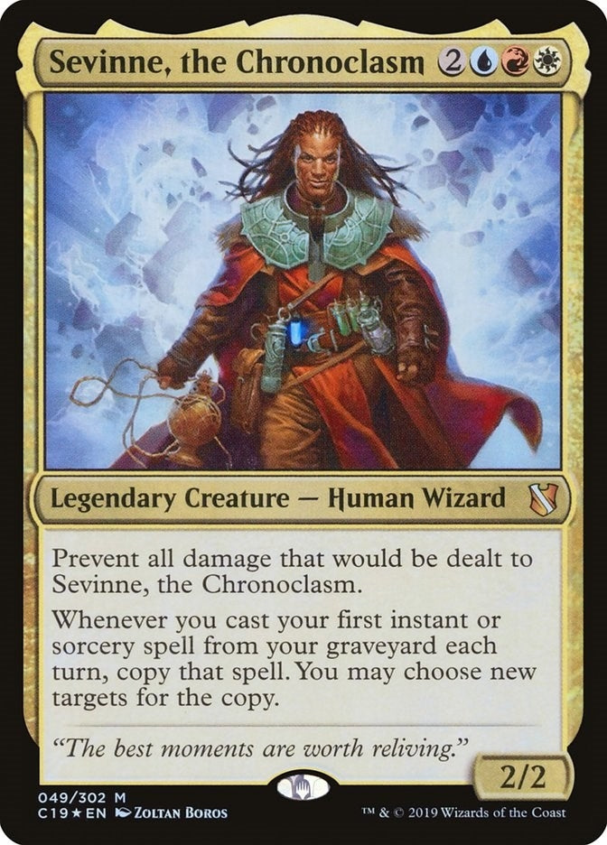 Image for Sevinne, the Chronoclasm (49) (C19) - Magic: The Gathering