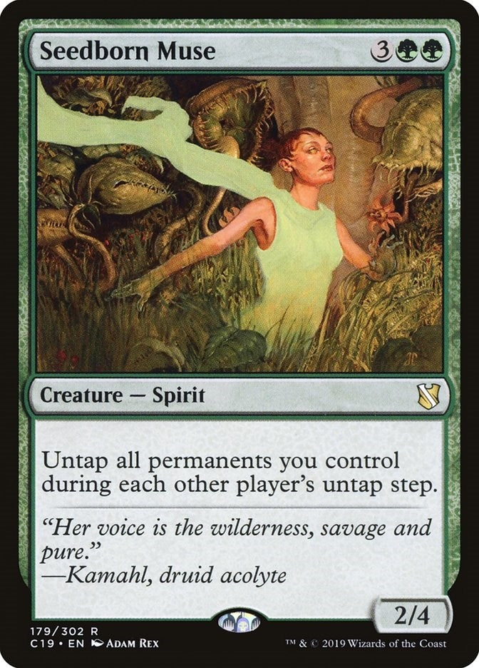 Image for Seedborn Muse (179) (C19) - Magic: The Gathering
