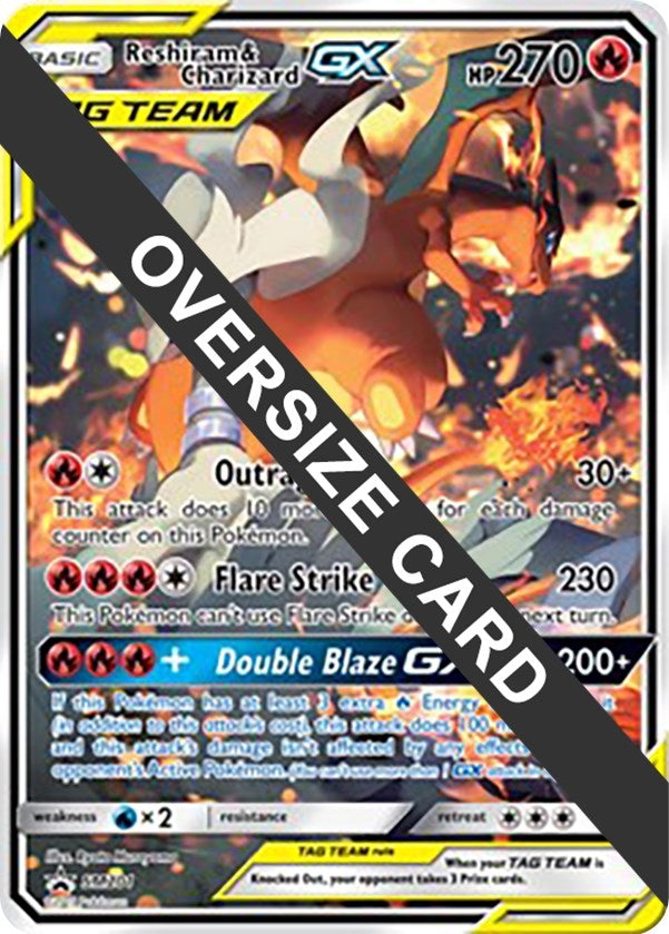Reshiram & Charizard GX - SM201 (SM201) (PR)