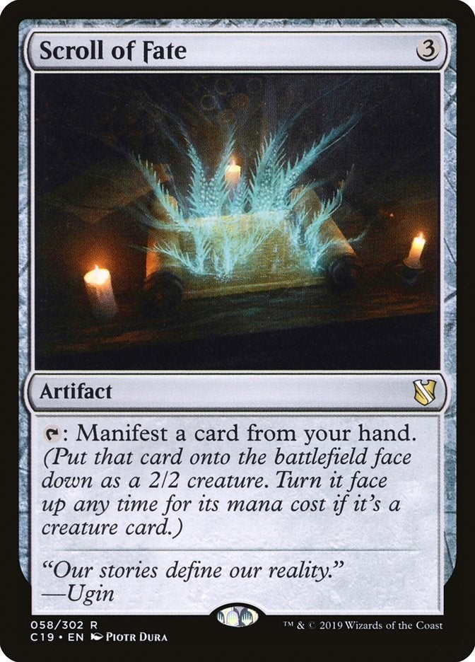 Image for Scroll of Fate (58) (C19) - Magic: The Gathering