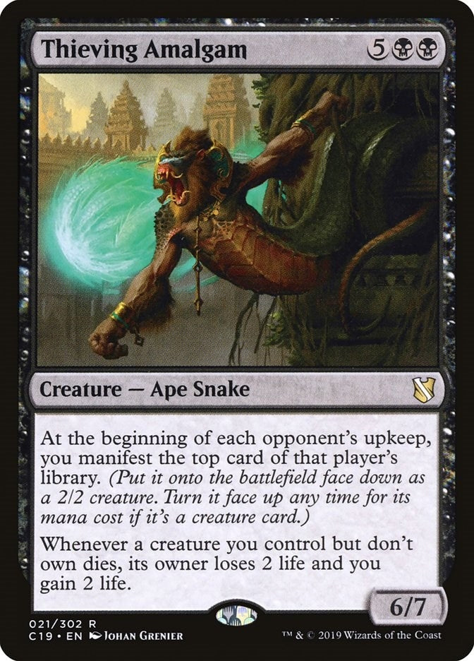 Image for Thieving Amalgam (21) (C19) - Magic: The Gathering