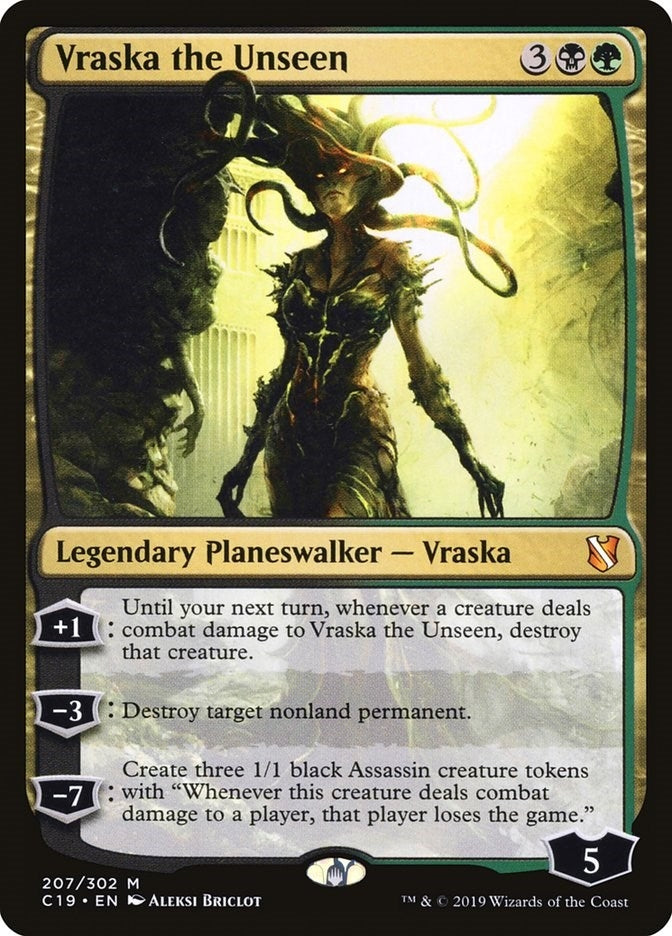 Image for Vraska the Unseen (207) (C19) - Magic: The Gathering