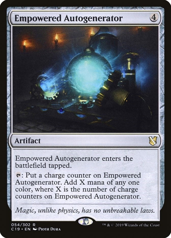 Image for Empowered Autogenerator (54) (C19) - Magic: The Gathering