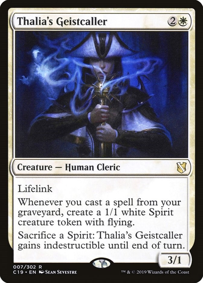 Image for Thalia's Geistcaller (7) (C19) - Magic: The Gathering