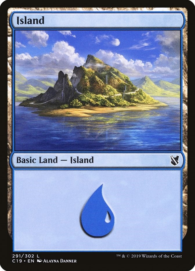 Image for Island (291) (291) (C19) - Magic: The Gathering