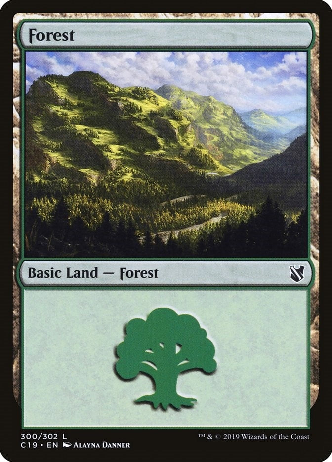 Image for Forest (300) (300) (C19) - Magic: The Gathering