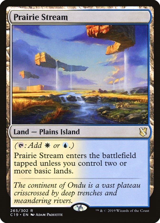 Image for Prairie Stream (265) (C19) - Magic: The Gathering