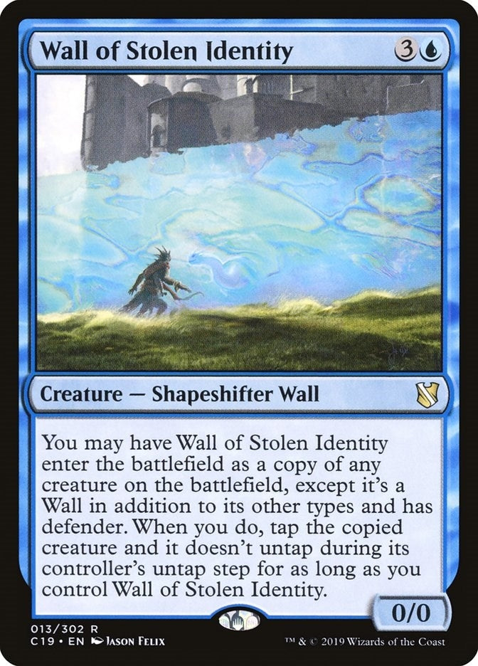 Image for Wall of Stolen Identity (13) (C19) - Magic: The Gathering