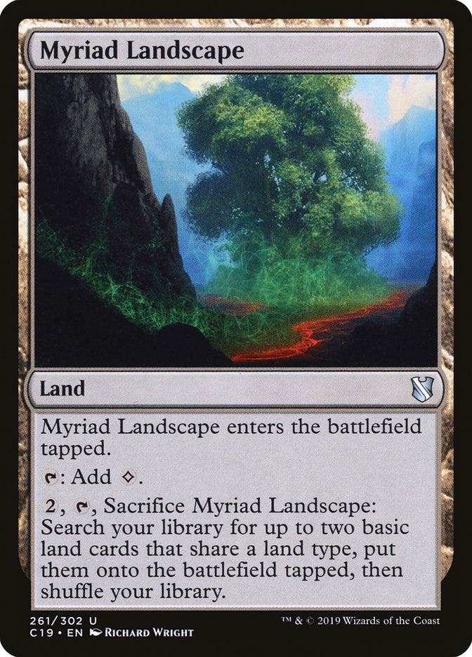 Image for Myriad Landscape (261) (C19) - Magic: The Gathering