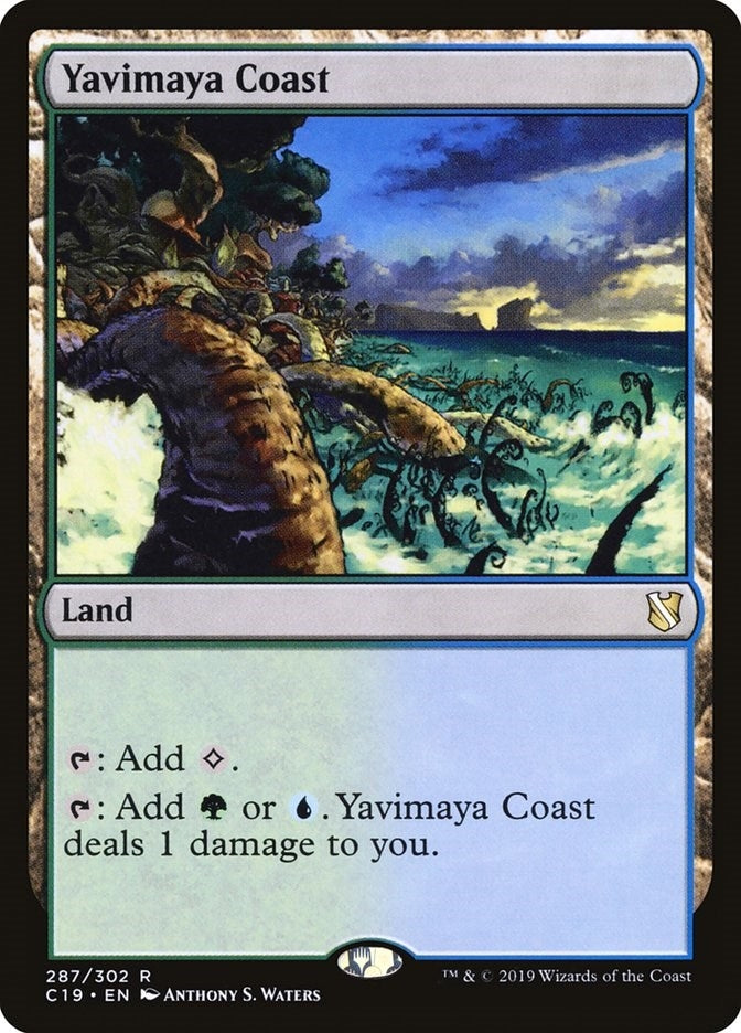Image for Yavimaya Coast (287) (C19) - Magic: The Gathering